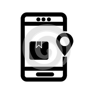 Location point app Isolated Vector icon which can easily modify or edit