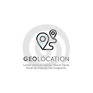 Location Tag, Proximity Marketing, Global Network Connection, Location Identification photo