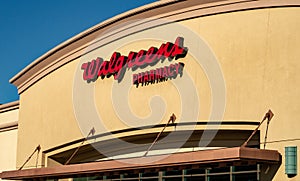 A Walgreens Pharmacy store front