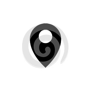 Locator icon vector symbol template