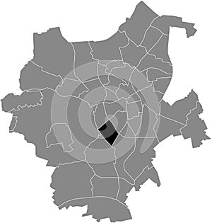 Locator map of the HOCKSTEIN DISTRICT, MÃâNCHENGLADBACH photo