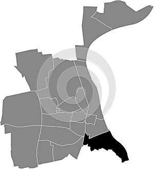 Locator map of the KARL-MARX-SIEDLUNG QUARTER, WORMS