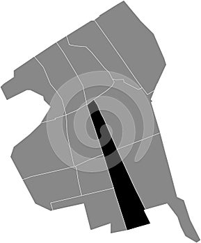 Locator map of the SCHIEWEG DISTRICT, DELFT