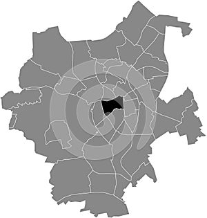 Locator map of the SCHRIEVERS DISTRICT, MÃâNCHENGLADBACH photo