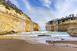 Loch Ard Gorge along the Great Ocean Road in Australia