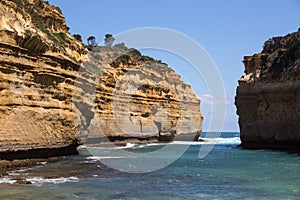 Loch Ard Gorge cliff view