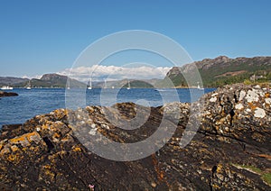 Loch Carron Landscape, Scotland Highlands