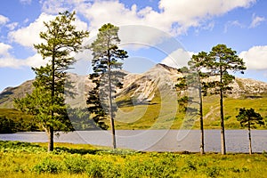 Loch Clair and Beinn Eighe