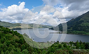 Loch Duich from the Five Sisters climb