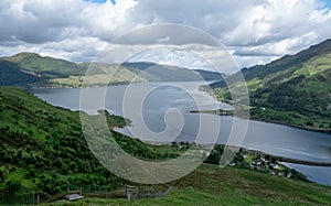 Loch Duich from the Five Sisters climb