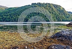 Loch Duich at sunset, Dornie, Western Highlands, Scotland