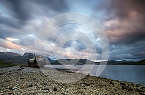 Loch Eil wreckship
