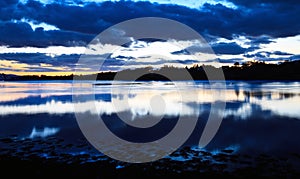 Loch Etive in twilight