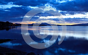 Loch Etive in twilight