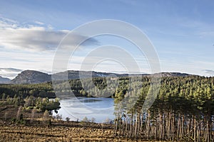 Loch Farr in the Scottish Highlands.