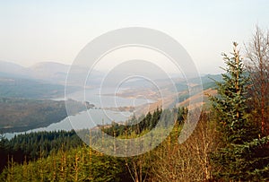 Loch Garry at dawn, Lochaber, Scotland