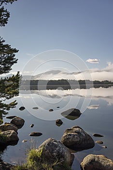 Loch Garten in the Cairngorms.