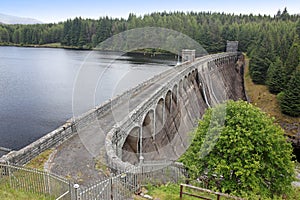 Loch Laggan dam, Highlands photo