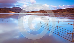 Loch Leathan during antumn, Isle fo Skye, Scotland