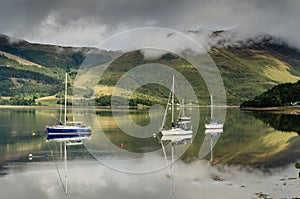 Loch Leven sailboats