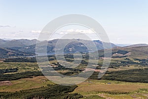 Loch Linnhe and Loch Eil from Finnish-aig Viewpoint - Scotland