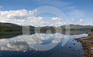 Loch Linnhe in the Scottish highlands