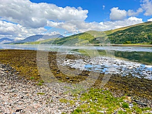 Loch Linnhe, a sea loch on the west coast of Scotland.