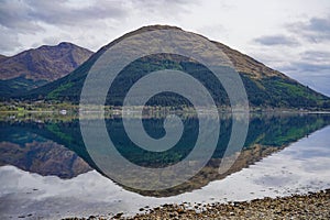 Loch Linnhe seen from Onich in the Scottish highlands