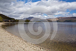 Loch Lomond Scotland UK in The Trossachs National Park