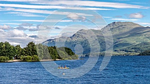 Loch Lomond Scotland UK in The Trossachs National Park photo