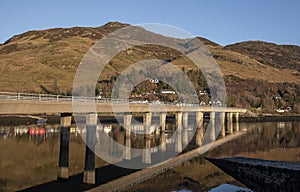 Loch Long Bridge in the Scottish Highlands