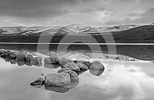 Loch Morlich Cairngorms National Park Scotland