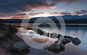 Loch Morlich Cairngorms National Park Scotland