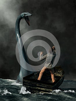 Loch Ness Monster photo