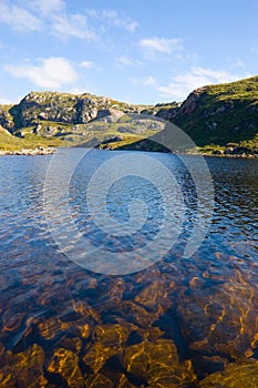 Loch in North West Sutherland, Scotland