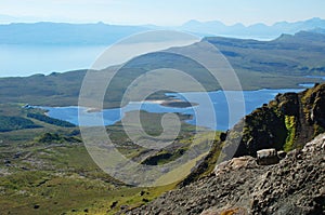 Loch of the Old Man of Storr