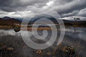 Loch in Scottish highlands