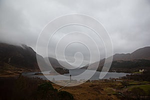 Loch Shiel in the highlands of Scotland