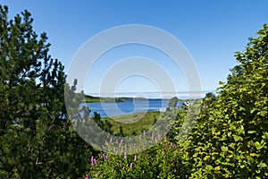 Loch Snizort Beag, bay, lake on the coast of the Isle of Skye