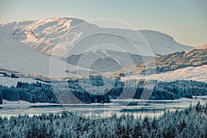 Loch Tulla in the Scottish Highlands