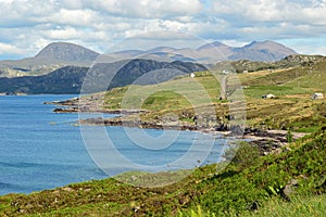 Lochs and Mountains on the North Coast 500, Scotland United Kingdom Europe