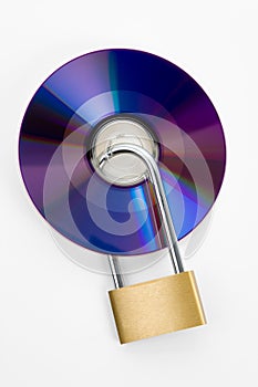 Lock and Computer CD