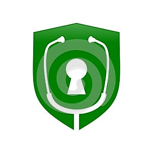 Lock Doctor Protection Shield Symbol Design