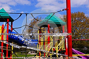 Lock down in Ontario playgrounds