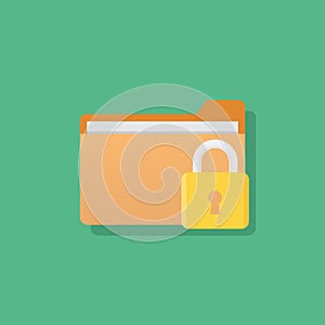 File icon flat design vector illustration