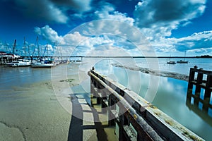 Lock at Heybridge Basin
