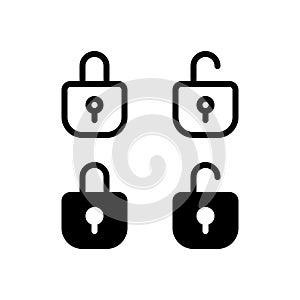 A lock icon that represents security and privacy