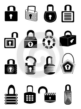 Lock icons