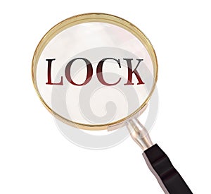 Lock magnify