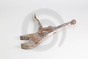 Lock pliers in isolated